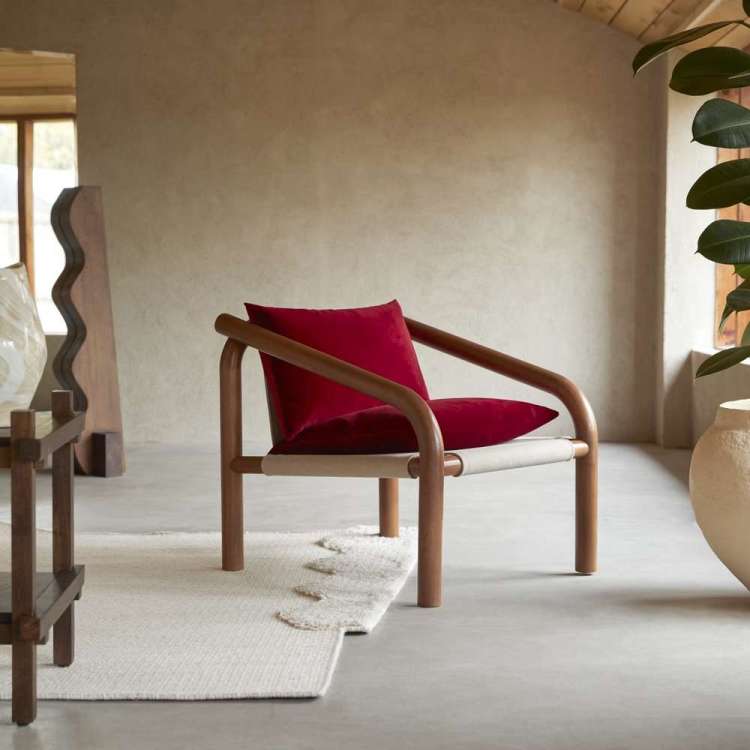 Fauteuil en chêne Opéra de Paris X Tikamoon